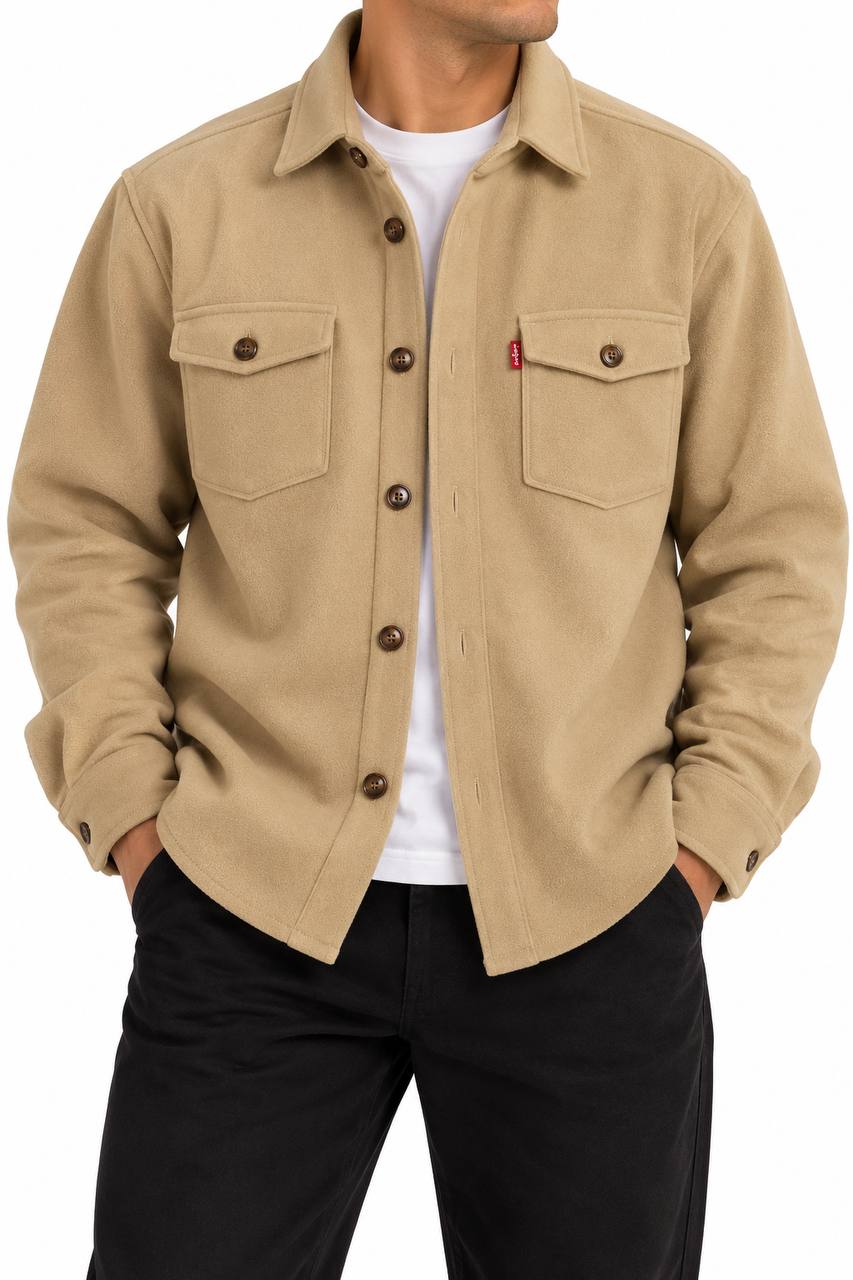 Men's Button-Down Chest Pocket Shirt